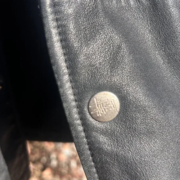 Vintage Stussy Leather Jacket